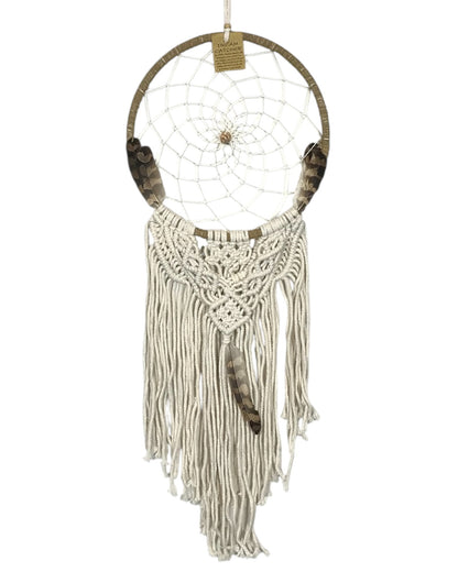 Webed Natural Dreamcatcher 25cm
