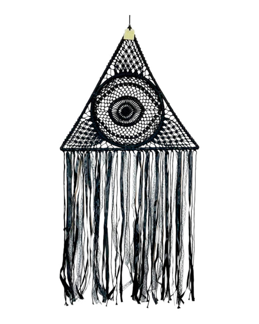 Black Third Eye Dreamcatcher 32cm