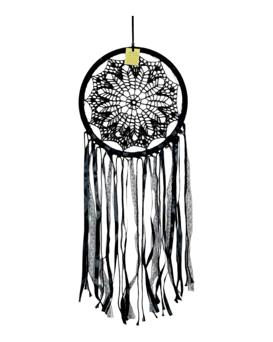 Black Webed Dreamcatcher 32cm