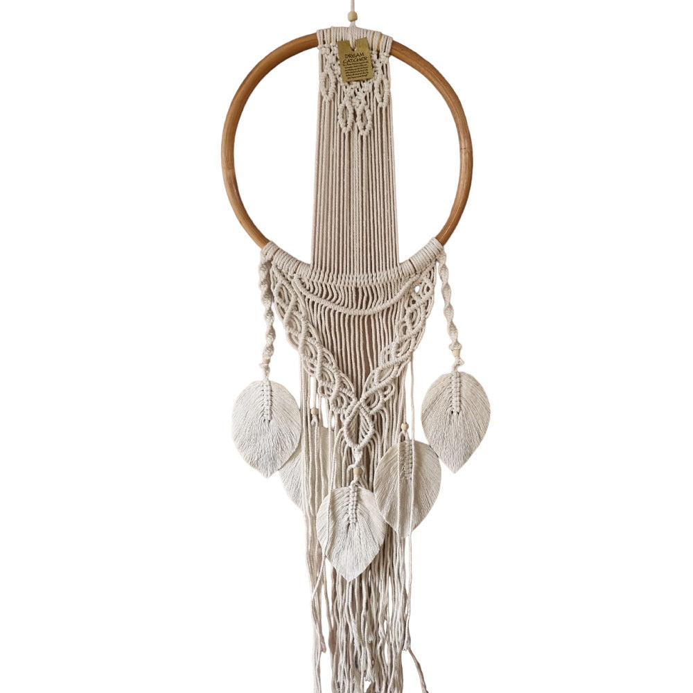 Natural Twist 5 Leaf Dreamcatcher 32cm NEW!