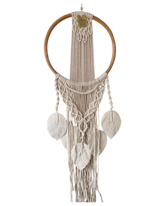Natural Twist 5 Leaf Dreamcatcher 32cm