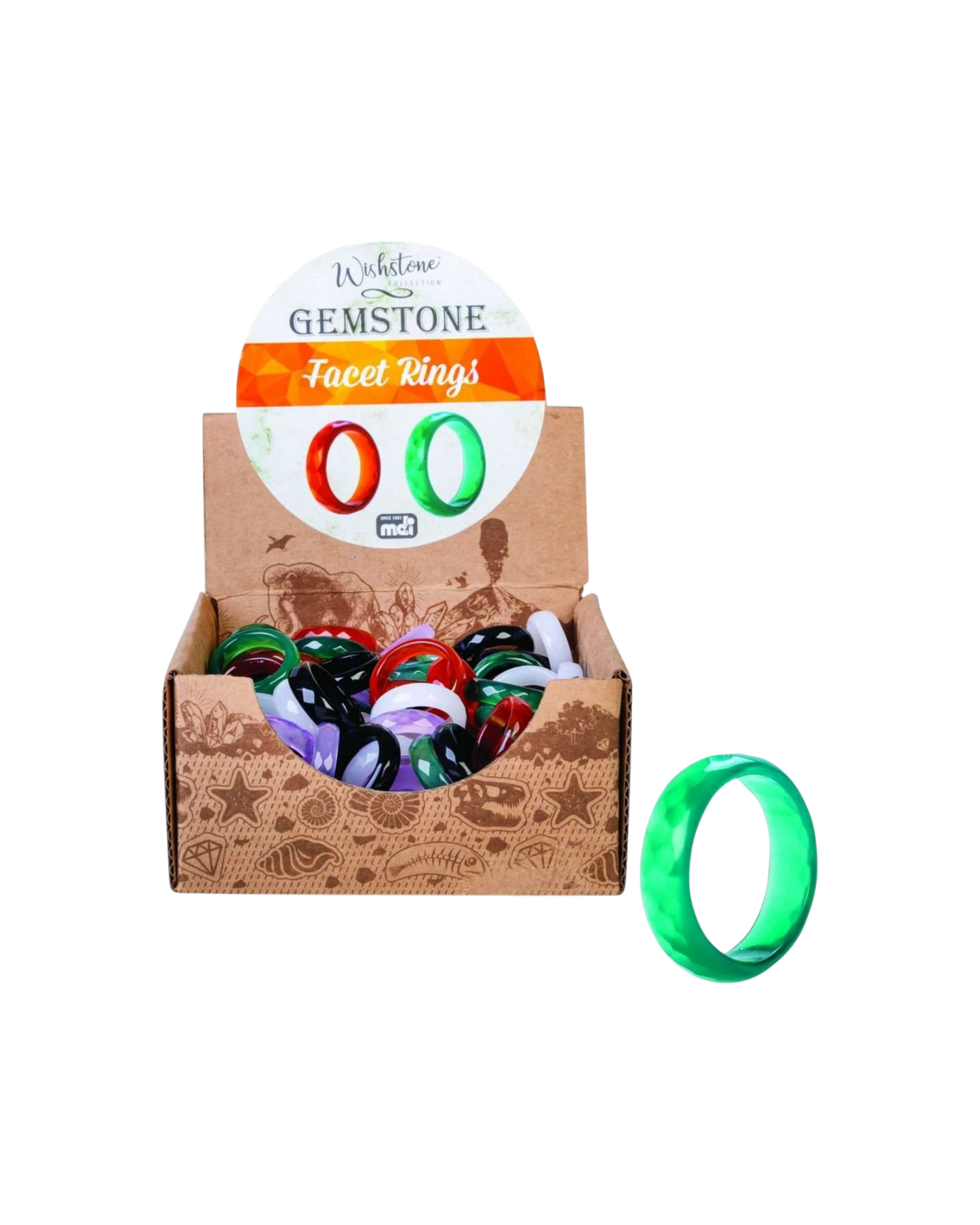 Gemstone Facet Ring