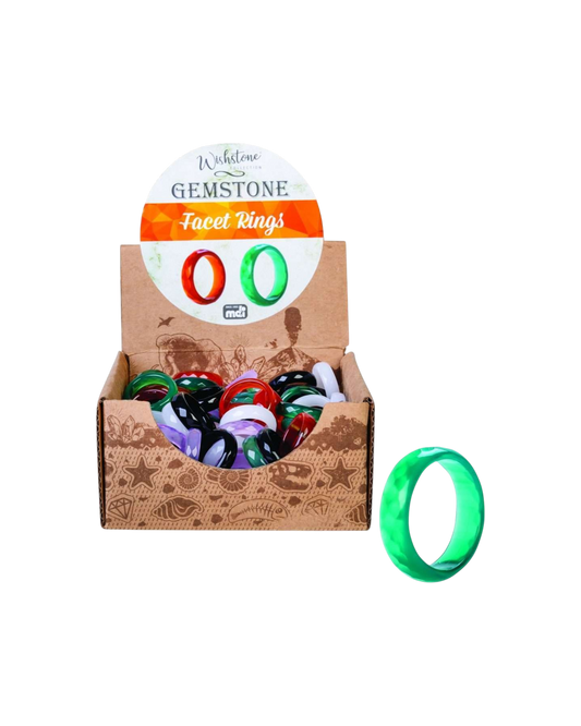 Gemstone Facet Ring