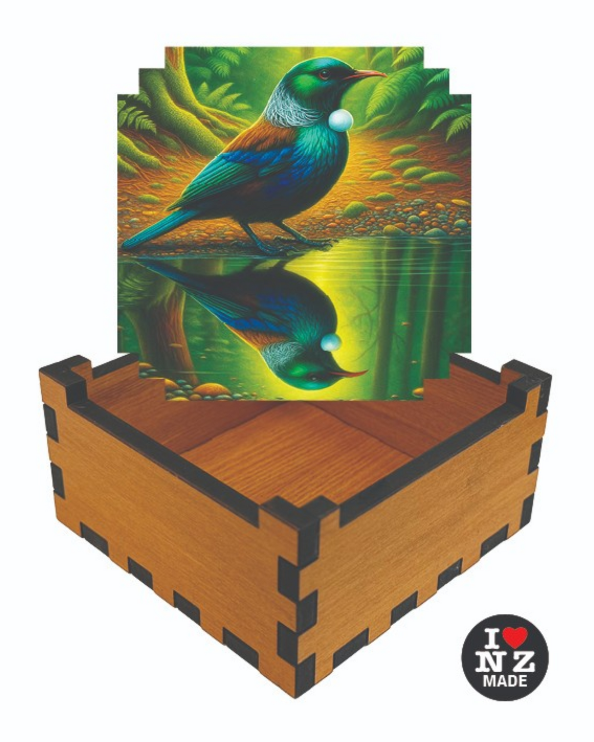 Tui Reflection Rimu Veneer Giftbox