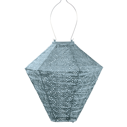 Lumiz Outdoor LED Solar Lantern - Diamond 28cm