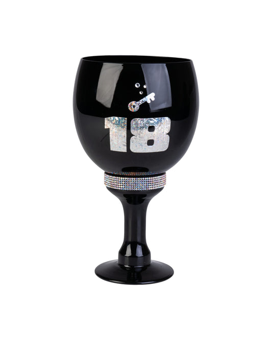Happy 18th Birthday Black Luxe Pimp Cup