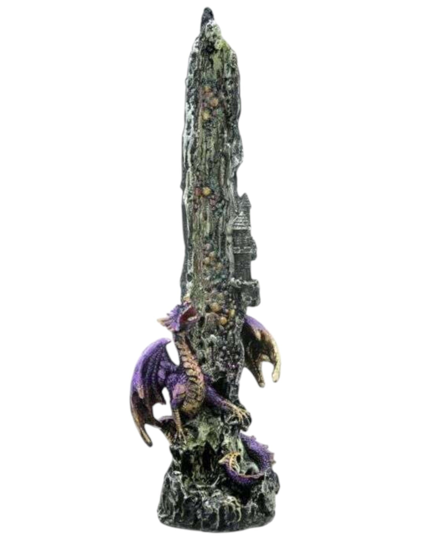 Dragon Waterfall Upright Ashcatcher Incense Stick Burner
