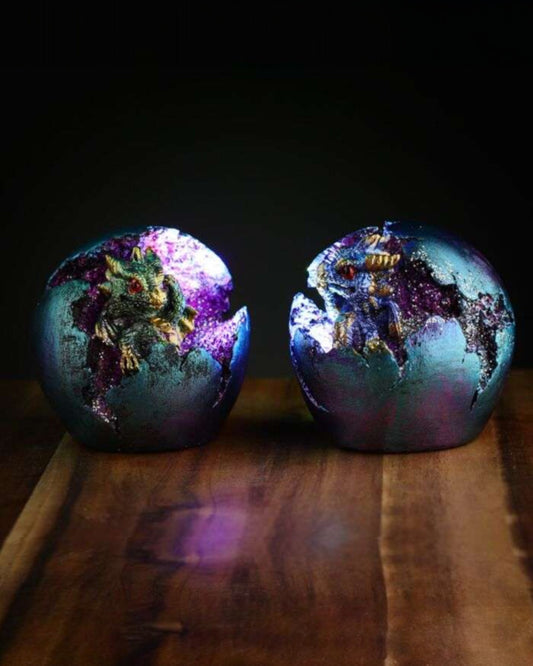 Baby Dragon LED Geode Hatching Dragon Egg