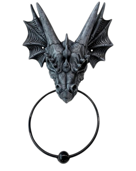 Shadows of Darkness Dragon Skull Door Knockers