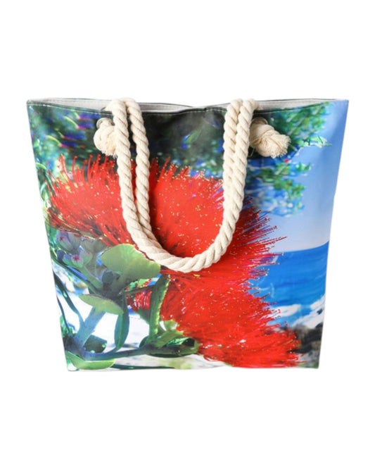 Beach bag - Pohutukawa Blossom
