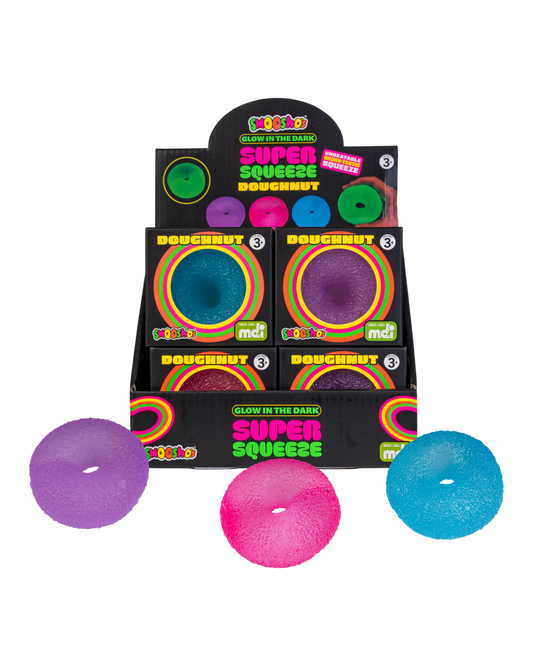 Smoosho’s Super Squeeze Glow-in-the-dark Doughnut
