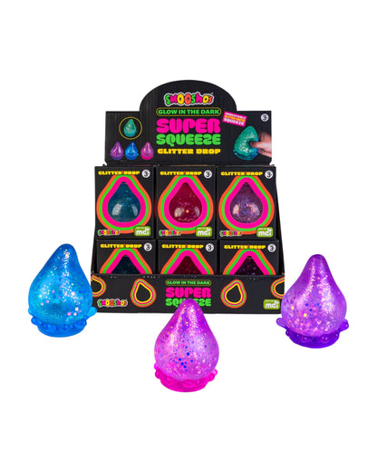 Smoosho’s Super Squeeze GID Sparkle Drop