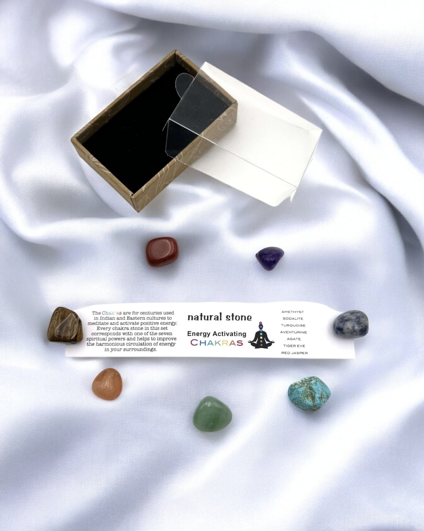 Energy Activating Chakra Stone Set