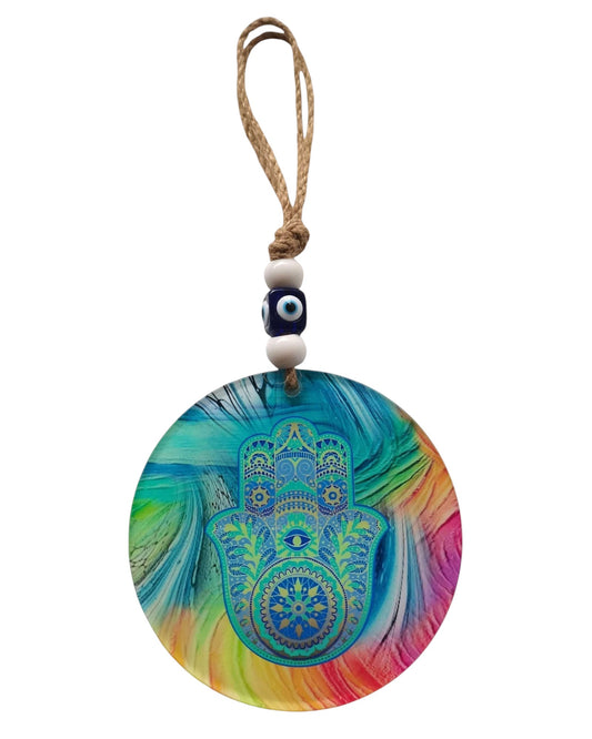 Boho Hamsa Wall Hanging