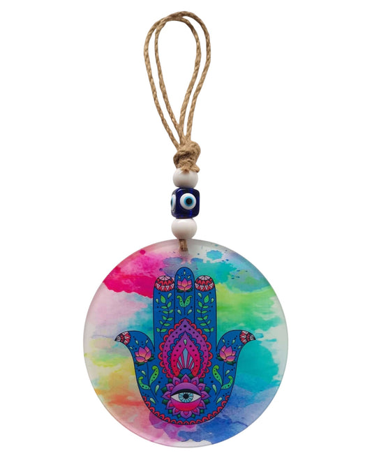 Boho Hamsa Wall Hanging