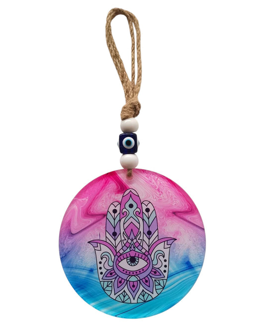 Boho Hamsa Wall Hanging