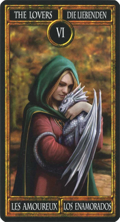 Anne Stokes Dragon Tarot Cards Deck