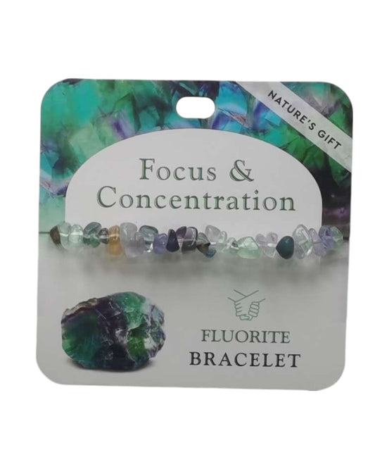 Fluorite- Focus & Concentration Bracelet