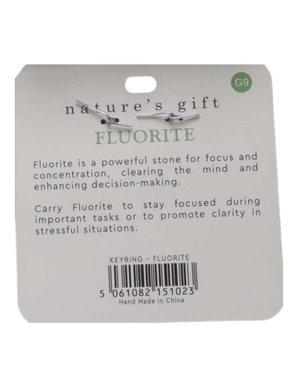 Fluorite- Focus & Concentration Keyring