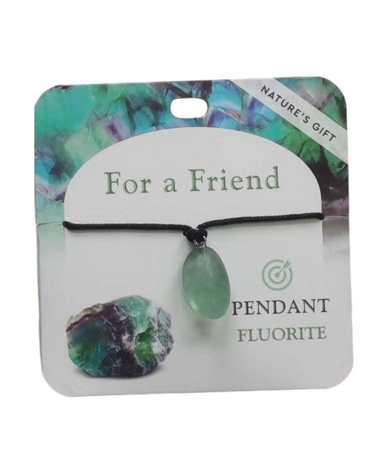 Fluorite- For a Friend Pendant