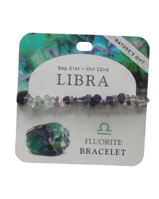 Fluorite- Libra Bracelet