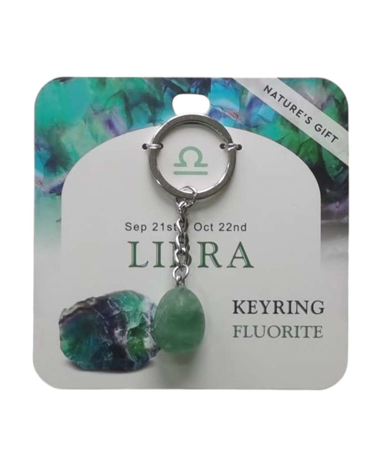 Fluorite- Libra Keyring