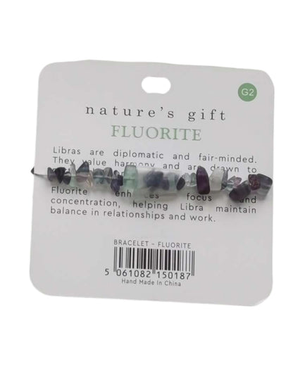 Fluorite- Libra Bracelet
