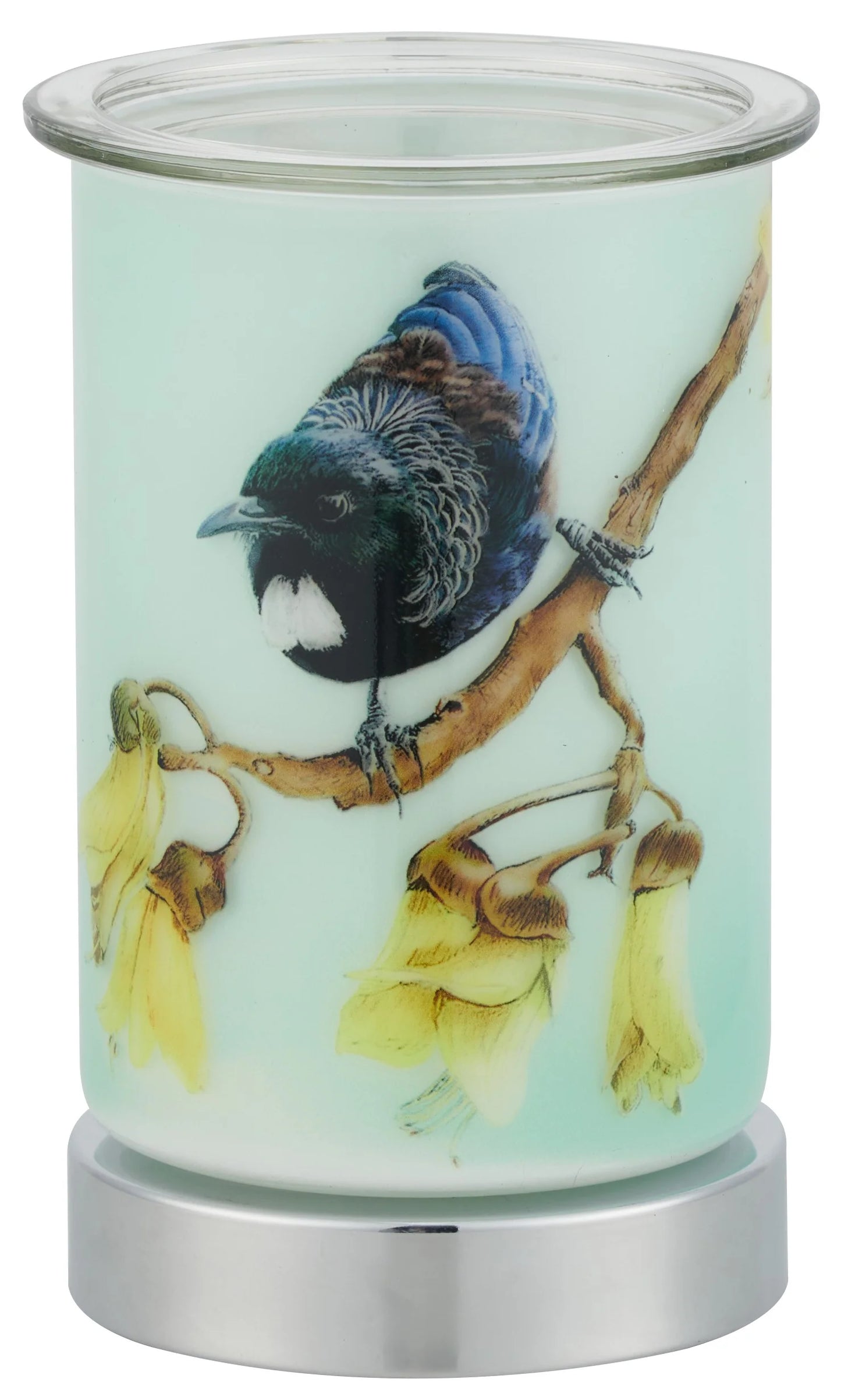 Tui and Kowhai- Glass Touch Warmer