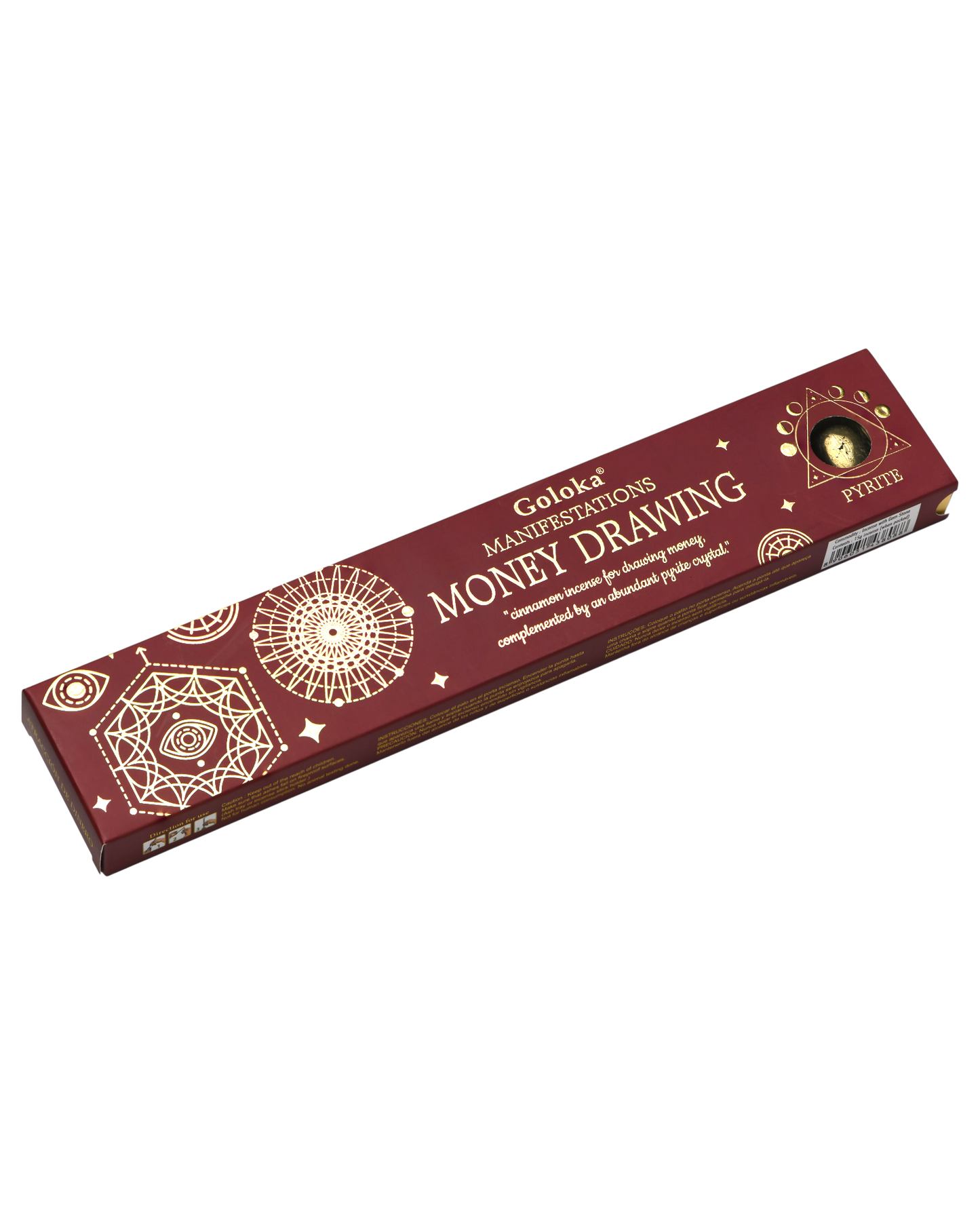 Money Drawing- Cinnamon Incense with Pyrite