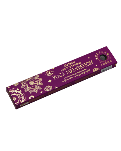 Yoga Meditation with Amethyst