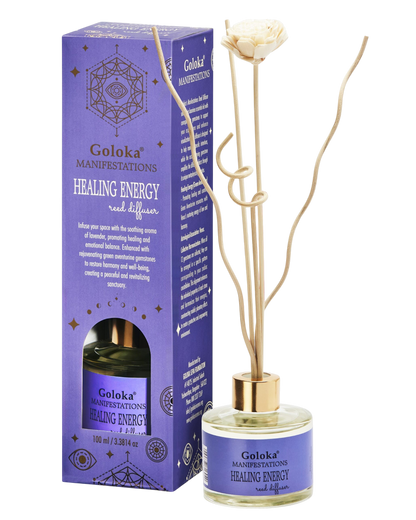 Healing Energy Lavender & Green Aventurine Reed Diffuser