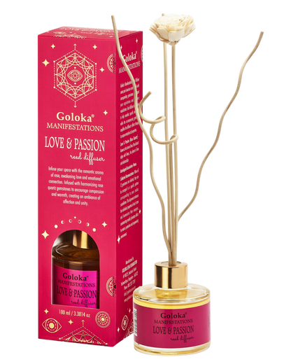 Love & Passion Rose & Rose Quartz Reed Diffuser