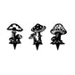 Set of 3 Mushroom Stakes NEW!