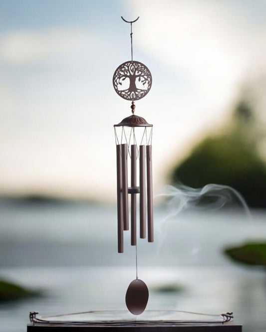 Tree of Life Wind Chime Rustic