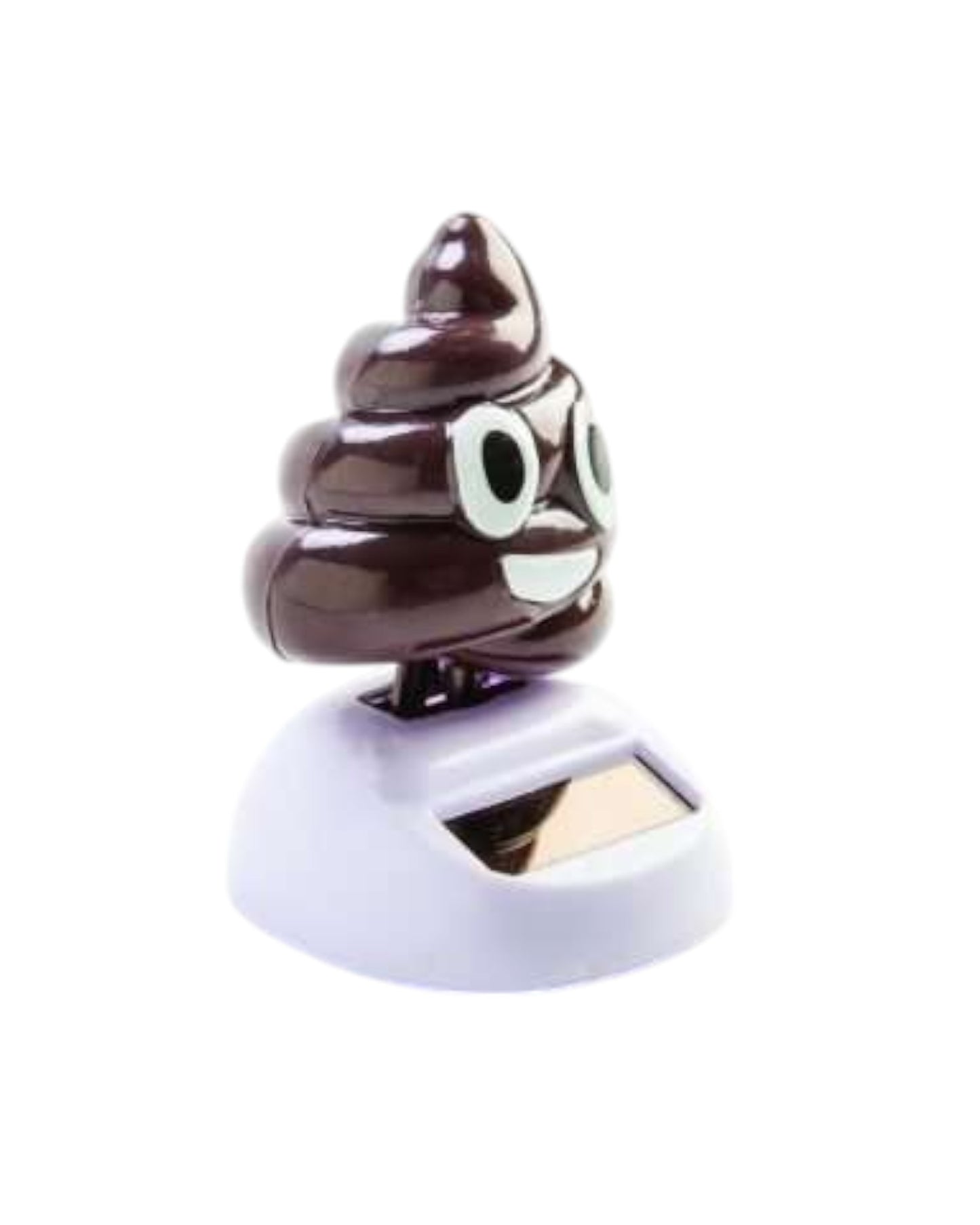 Smiling Poo Solar Dancer