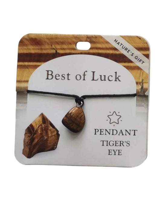 Tigerseye - Best of Luck Pendant
