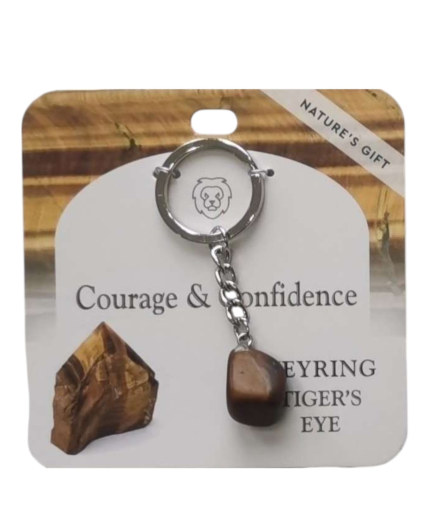 Tigereye - Courage & Confidence Keyring