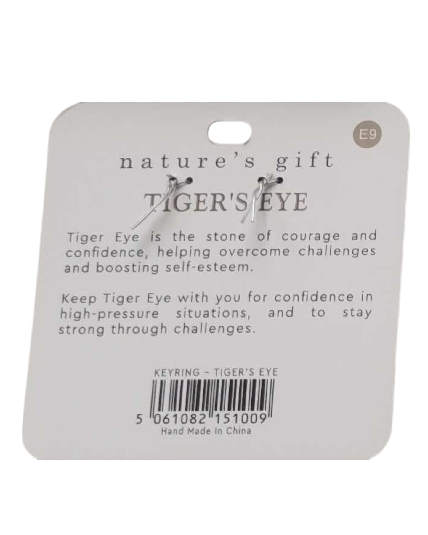 Tigereye - Courage & Confidence Keyring