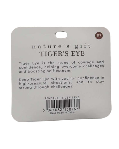 Tigereye - Courage & Confidence Pendant