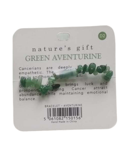 Green Aventurine- Cancer Bracelet