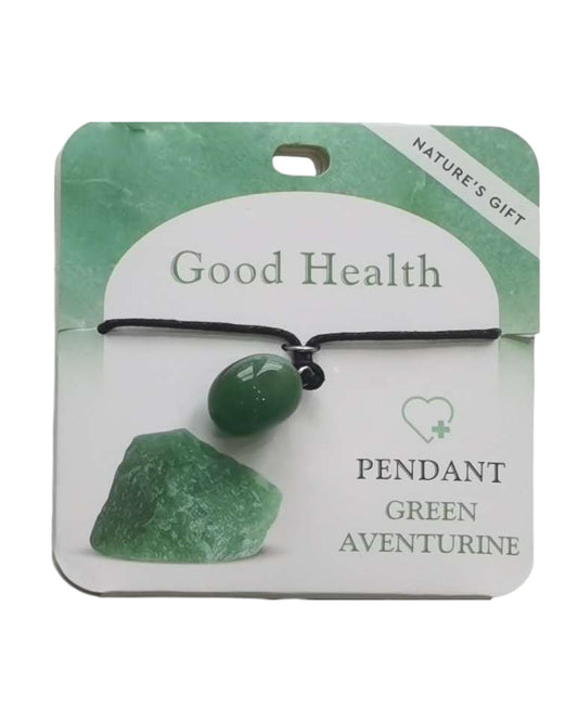 Green Aventurine- Good Health Pendant