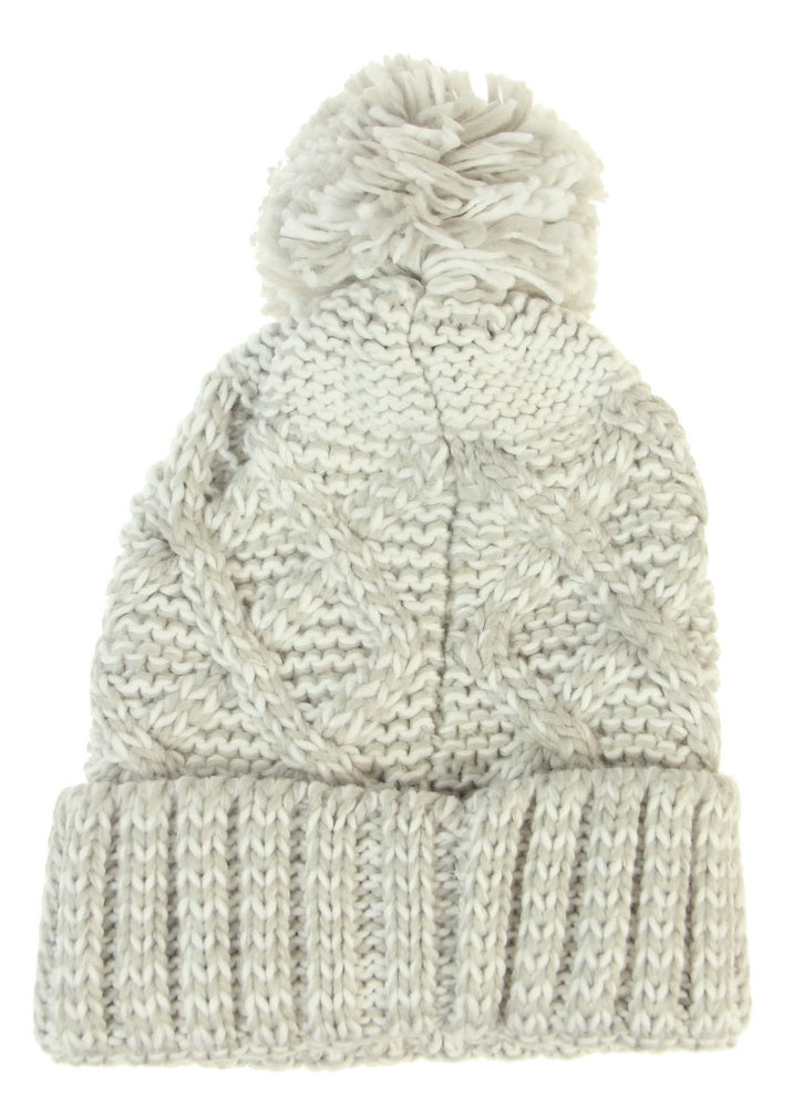 Adult criss cross beanie