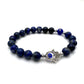 Hamsa Evil Eye Bracelet- Lapis Lazuli