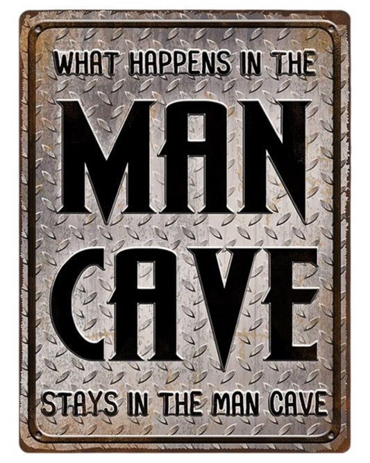 What Happens in the Mancave Sign