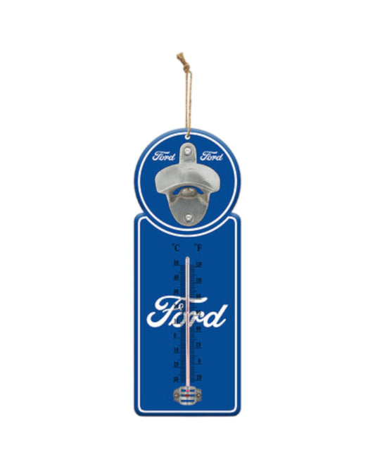 Thermometer/Bottle Opener Ford