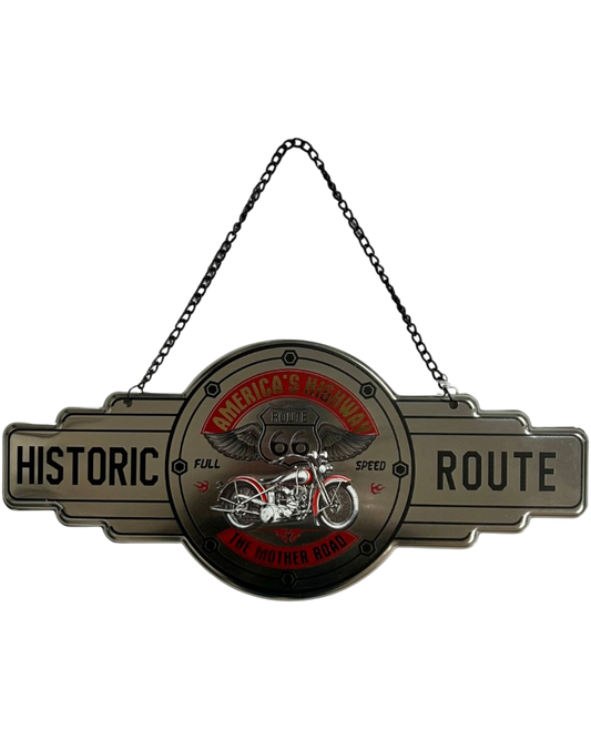 Sign Metal - Historic Route America's Highway