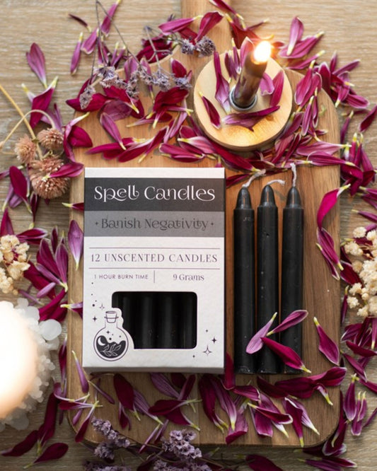 BANISH NEGATIVITY SPELL CANDLES