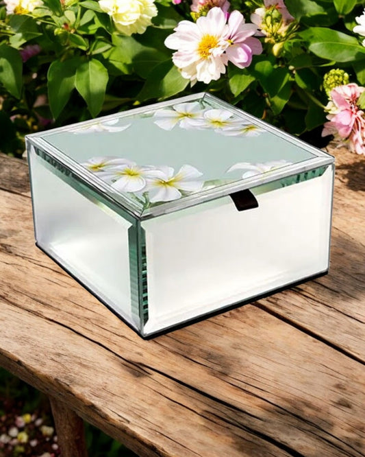 Flowers Trinket Box NEW