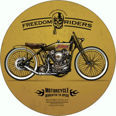 Motor Bike Coaster Set