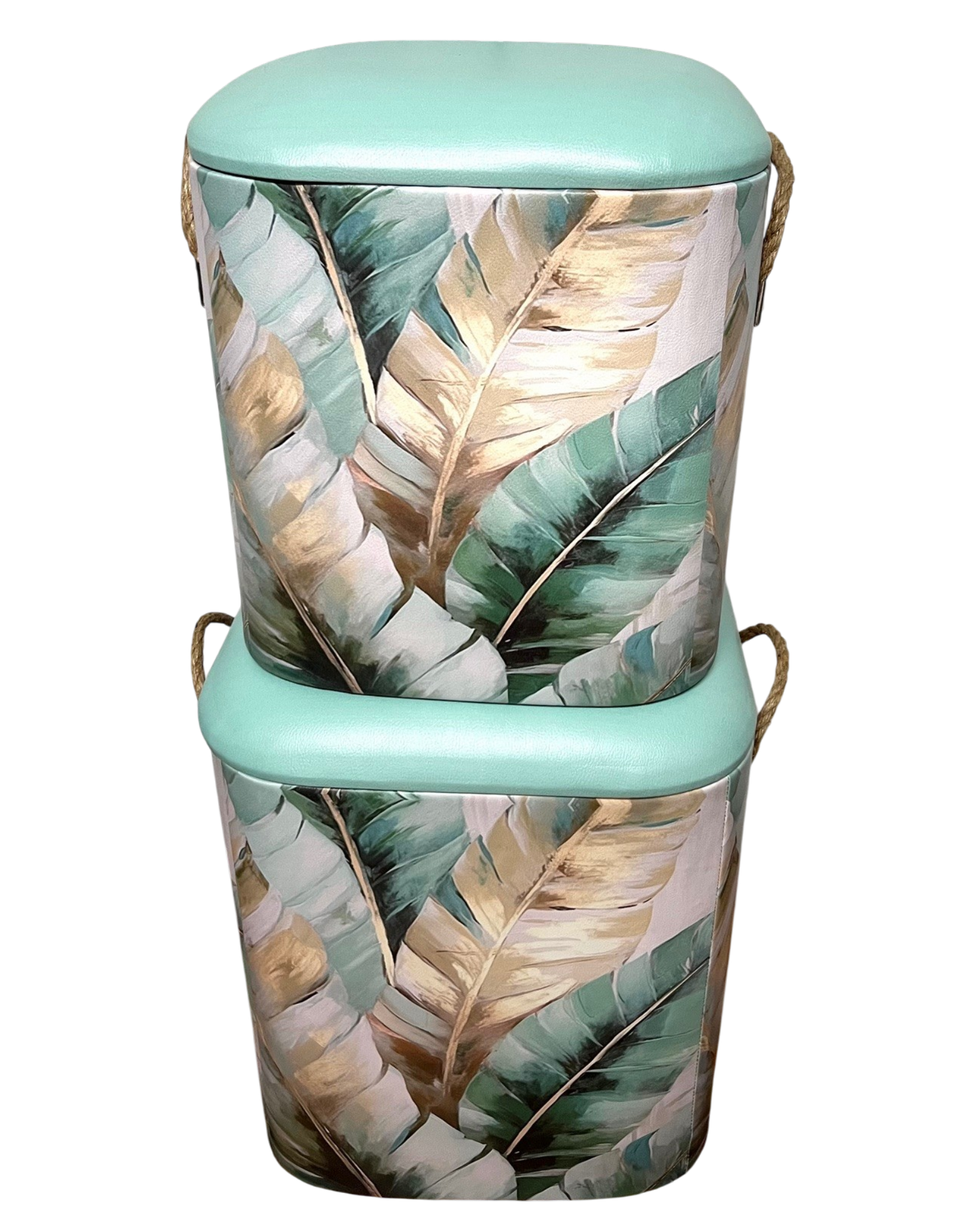 Storage Stools - Tropics, Set of 2